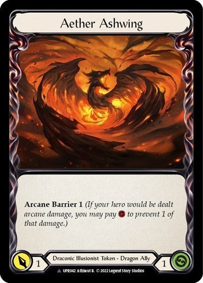 Ash (Marvel) // Aether Ashwing (Marvel) (43) [UPR] - Flesh and Blood TCG Single