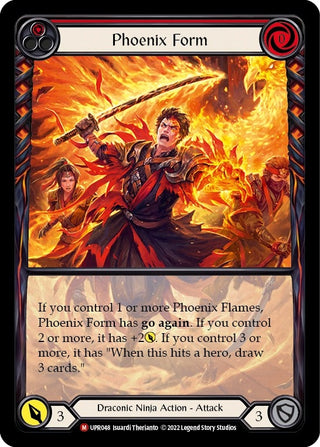 Phoenix Form (Extended Art) (48) [UPR] - Flesh and Blood TCG Single
