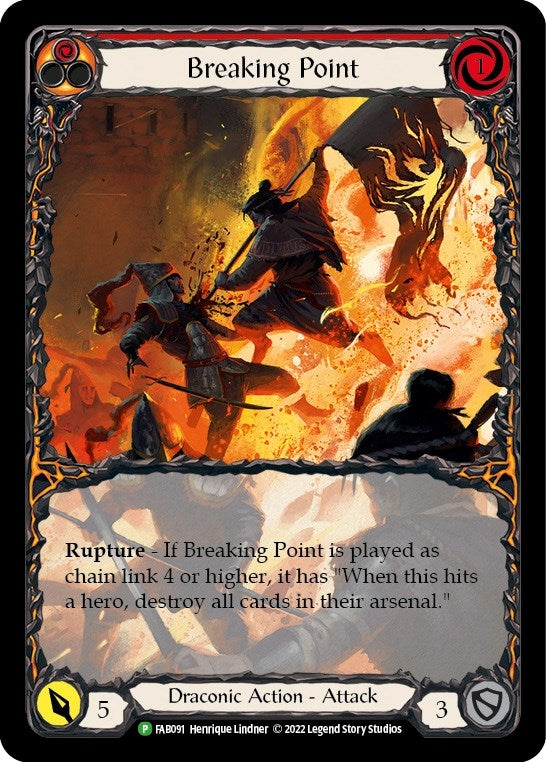 Breaking Point (Extended Art) (91) [PR] - Flesh and Blood TCG Single