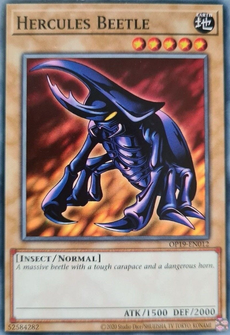 Hercules Beetle (19012) (OP19) - YuGiOh Single