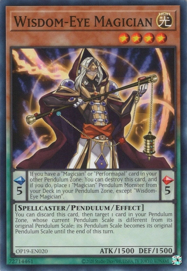 Wisdom-Eye Magician (19020) (OP19) - YuGiOh Single
