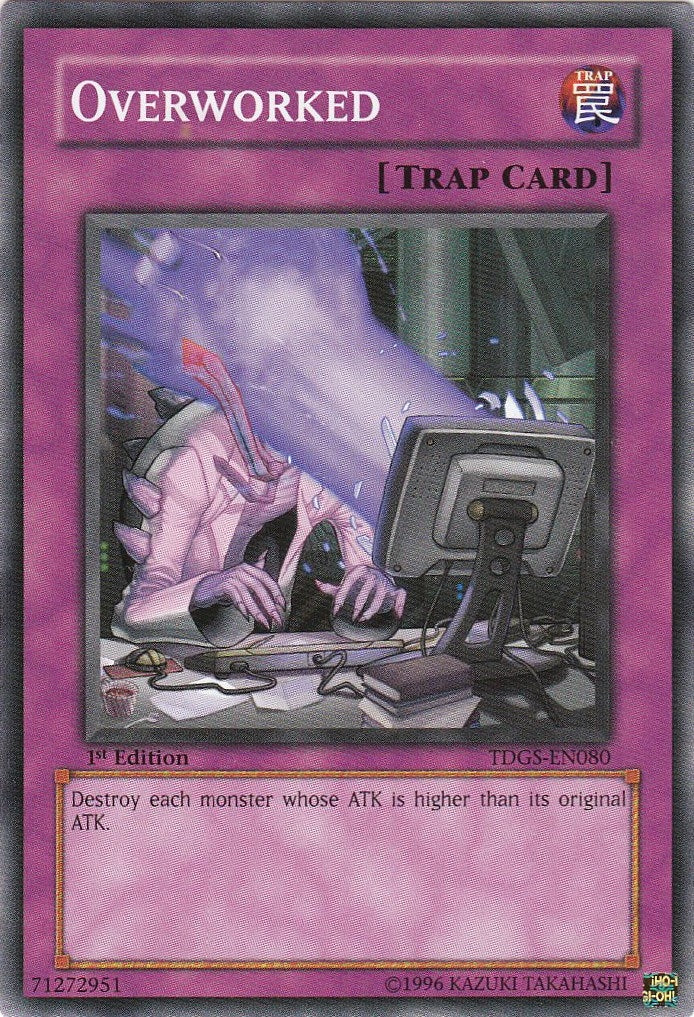 Overworked (80) - YuGiOh Single