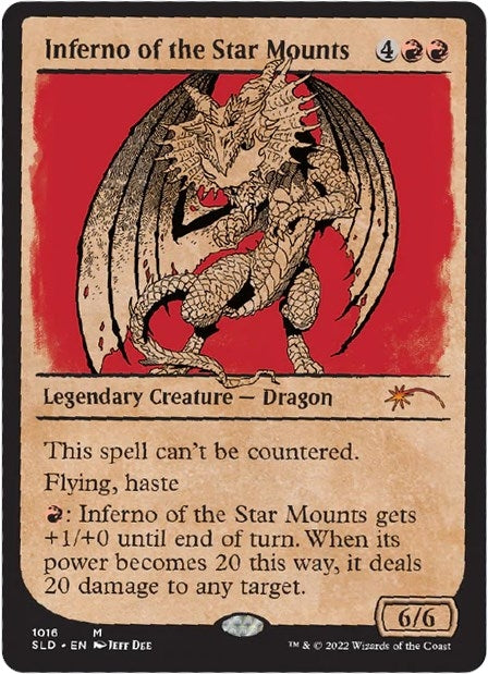Inferno of the Star Mounts (Showcase) (1015) [SLD] - MTG Single