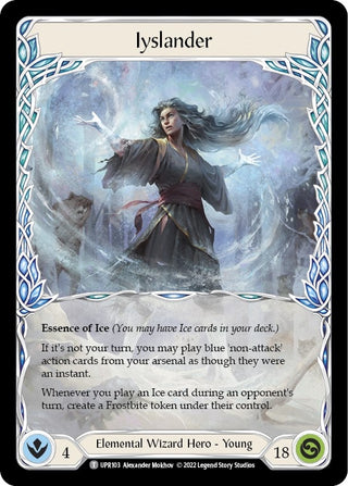Iyslander // Searing Emberblade (0) [UPR] - Flesh and Blood TCG Single