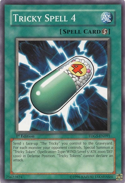 Tricky Spell 4 (91) - YuGiOh Single