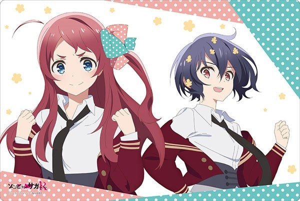 Bushiroad Rubber Mat Collection V2 Vol.300: Zombie Land Saga Revenge - Sakura & Ai (2300) - Playmats Sealed
