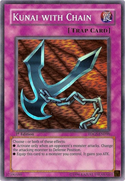 Kunai with Chain (98) - YuGiOh Single