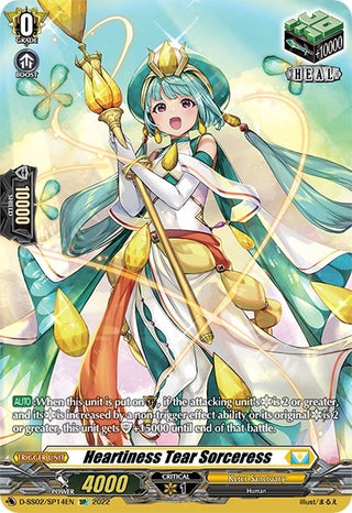 Heartiness Tear Sorceress (SP) (214) [D-SS02] - Cardfight Vanguard Single