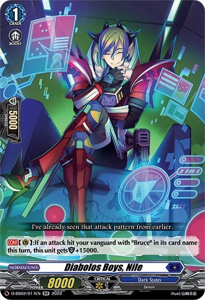 Diabolos Boys Nile (2017) [D-SS02] - Cardfight Vanguard Single