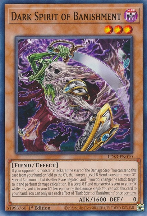 Dark Spirit of Banishment (3010) (LDS3) - YuGiOh Single