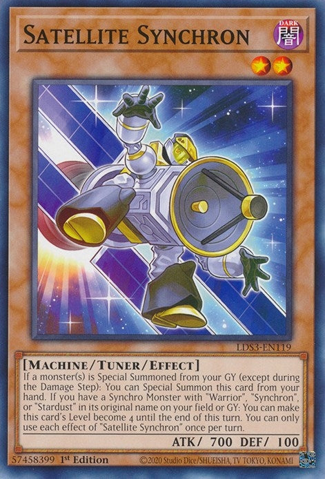Satellite Synchron (3119) (LDS3) - YuGiOh Single