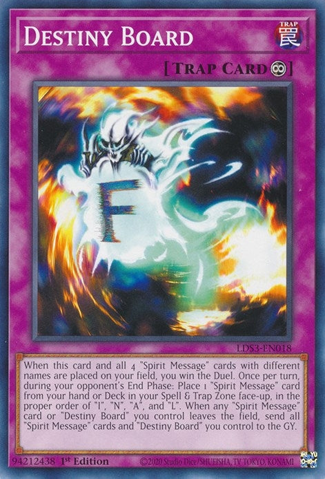 Destiny Board (3018) (LDS3) - YuGiOh Single