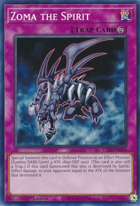 Zoma the Spirit (3019) (LDS3) - YuGiOh Single