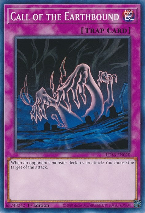 Call of the Earthbound (3020) (LDS3) - YuGiOh Single