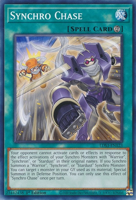Synchro Chase (3123) (LDS3) - YuGiOh Single