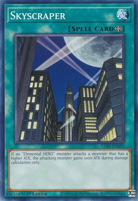 Skyscraper (3105) (LDS3) - YuGiOh Single