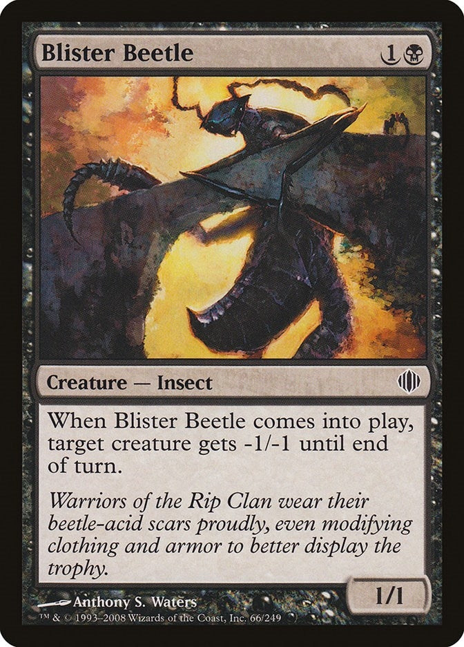 Blister Beetle (66) [ALA] - MTG Single