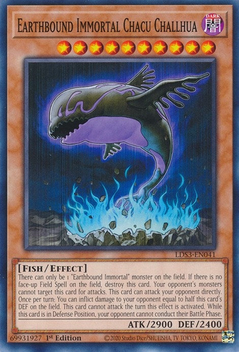 Earthbound Immortal Chacu Challhua (3041) (LDS3) - YuGiOh Single