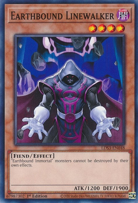 Earthbound Linewalker (3048) (LDS3) - YuGiOh Single