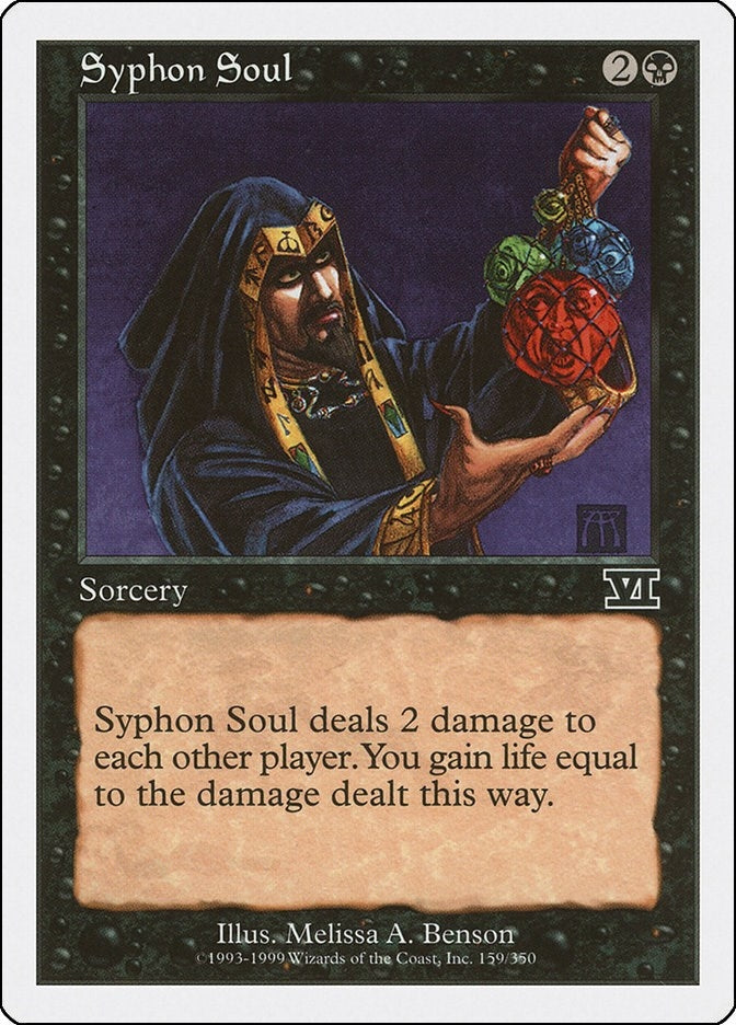 Syphon Soul (159) [6ED] - MTG Single