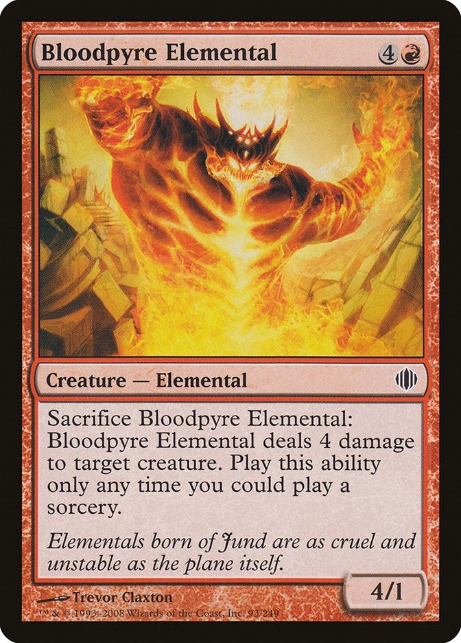Bloodpyre Elemental (93) [ALA] - MTG Single