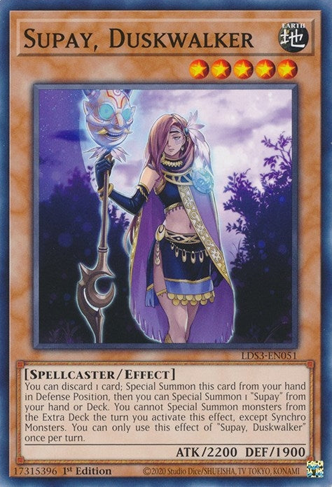 Supay Duskwalker (3051) (LDS3) - YuGiOh Single