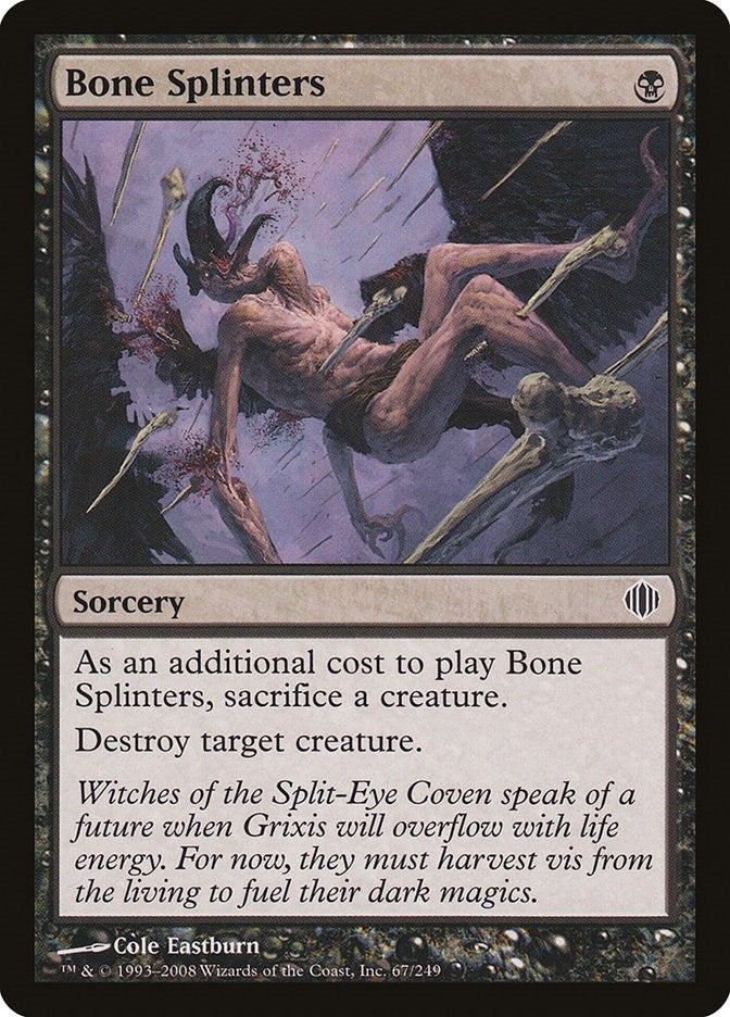 Bone Splinters (67) [ALA] - MTG Single