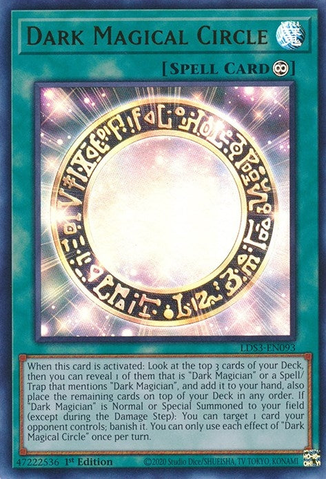Dark Magical Circle (3093) (LDS3) - YuGiOh Single