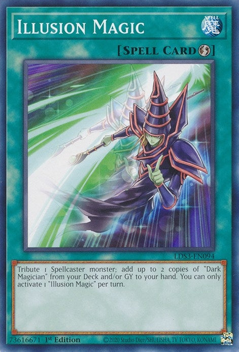 Illusion Magic (3094) (LDS3) - YuGiOh Single
