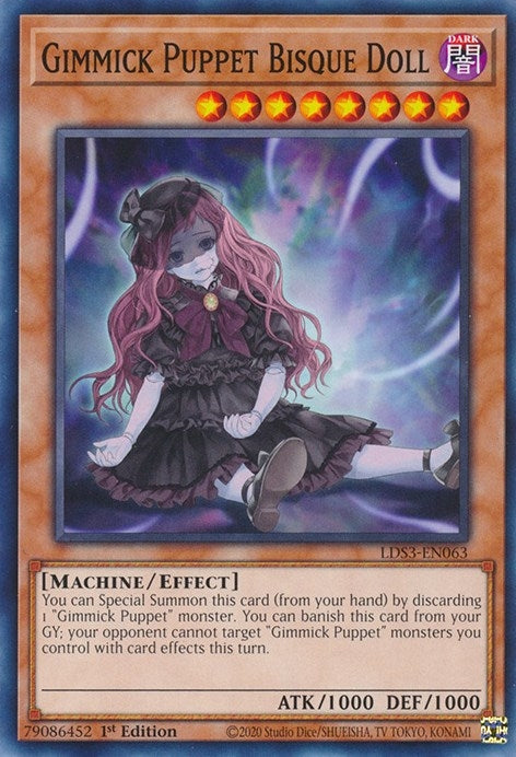 Gimmick Puppet Bisque Doll (3063) (LDS3) - YuGiOh Single