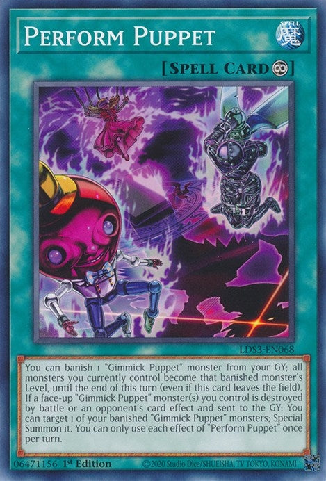 Perform Puppet (3068) (LDS3) - YuGiOh Single