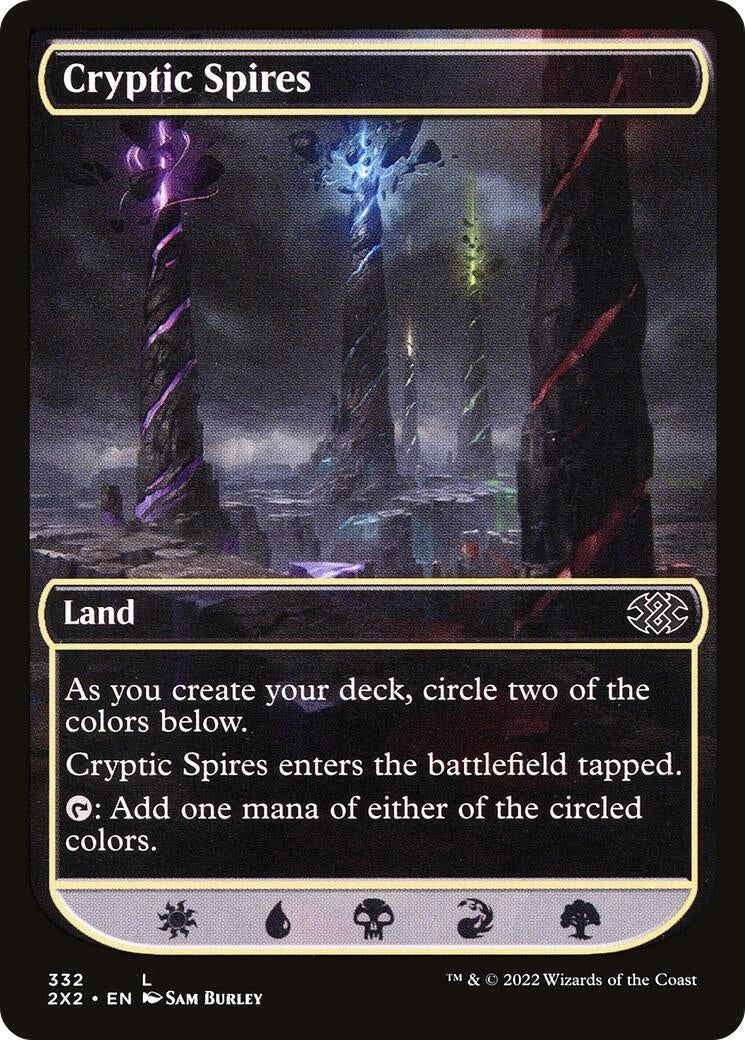 Cryptic Spires (332) [2X2] - MTG Single