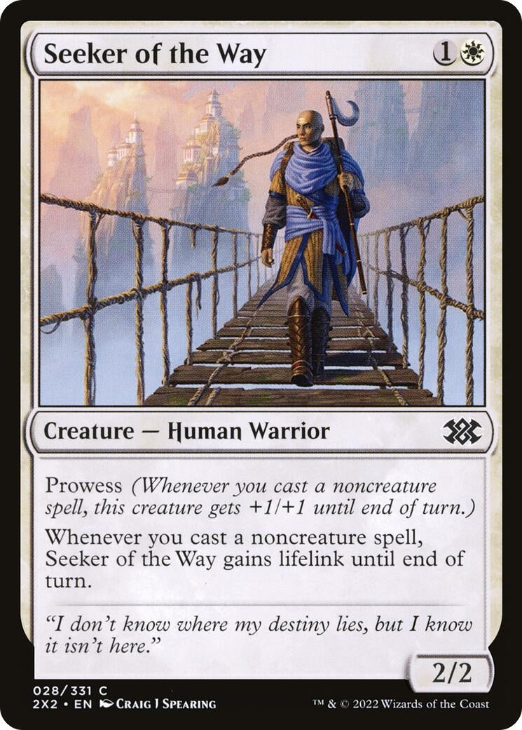 Seeker of the Way (28) [2X2] - MTG Single