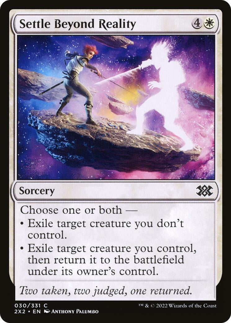 Settle Beyond Reality (30) [2X2] - MTG Single