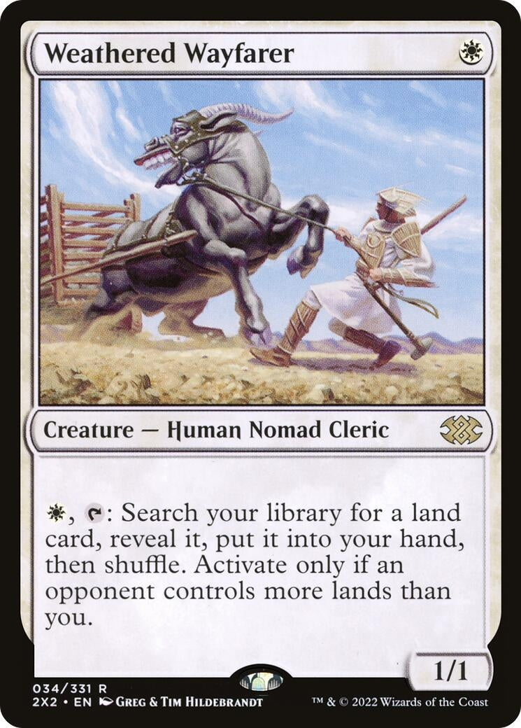 Weathered Wayfarer (34) [2X2] - MTG Single