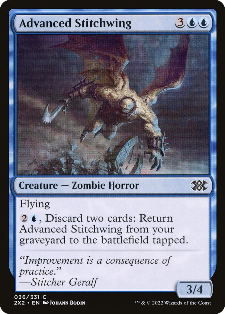 Advanced Stitchwing (36) [2X2] - MTG Single