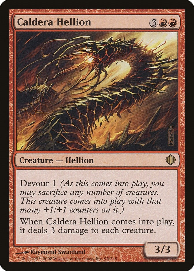 Caldera Hellion (95) [ALA] - MTG Single