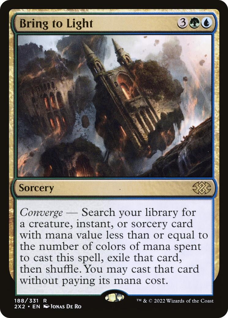 Bring to Light (188) [2X2] - MTG Single