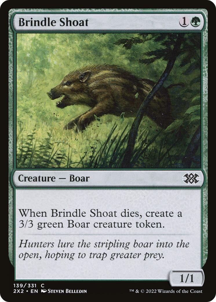 Brindle Shoat (139) [2X2] - MTG Single