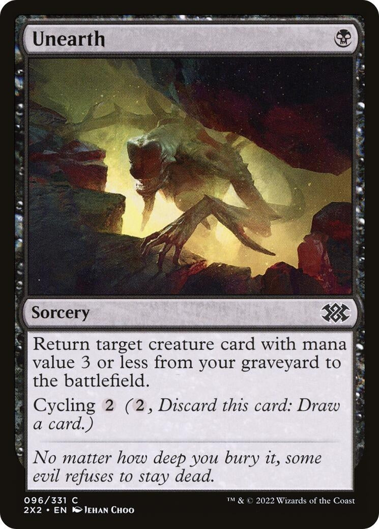 Unearth (96) [2X2] - MTG Single