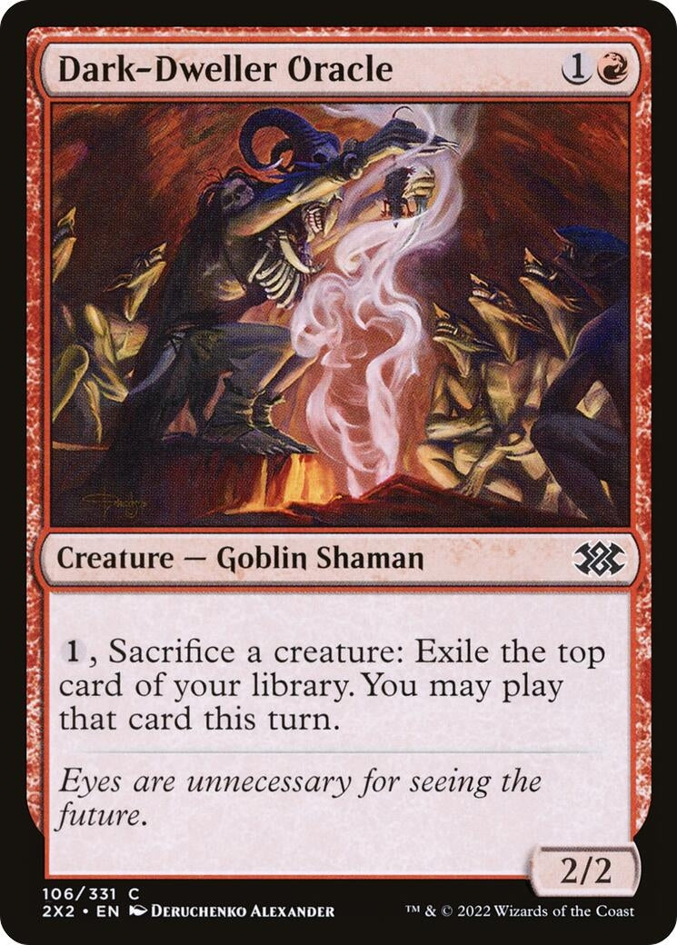 Dark-Dweller Oracle (106) [2X2] - MTG Single