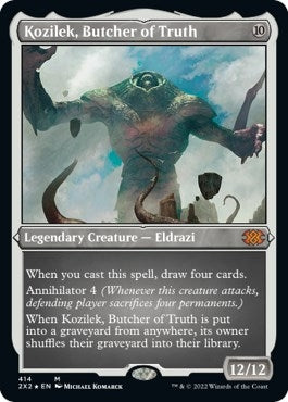 Kozilek Butcher of Truth (Foil Etched) (414) [2X2] - MTG Single
