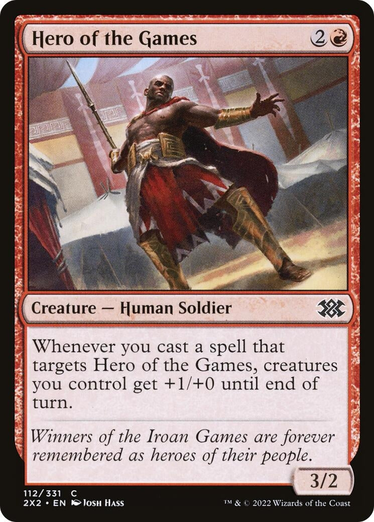 Hero of the Games (112) [2X2] - MTG Single