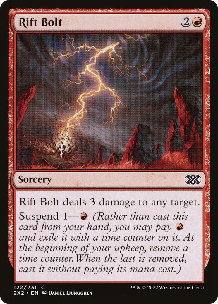Rift Bolt (122) [2X2] - MTG Single