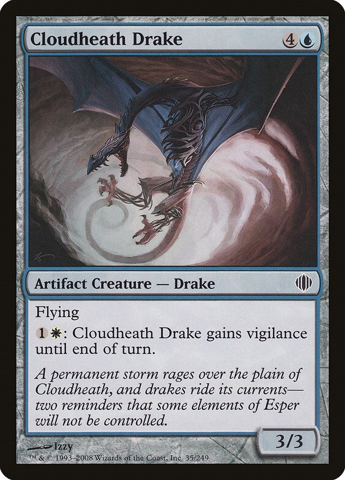 Cloudheath Drake (35) [ALA] - MTG Single