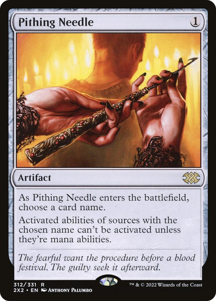 Pithing Needle (312) [2X2] - MTG Single