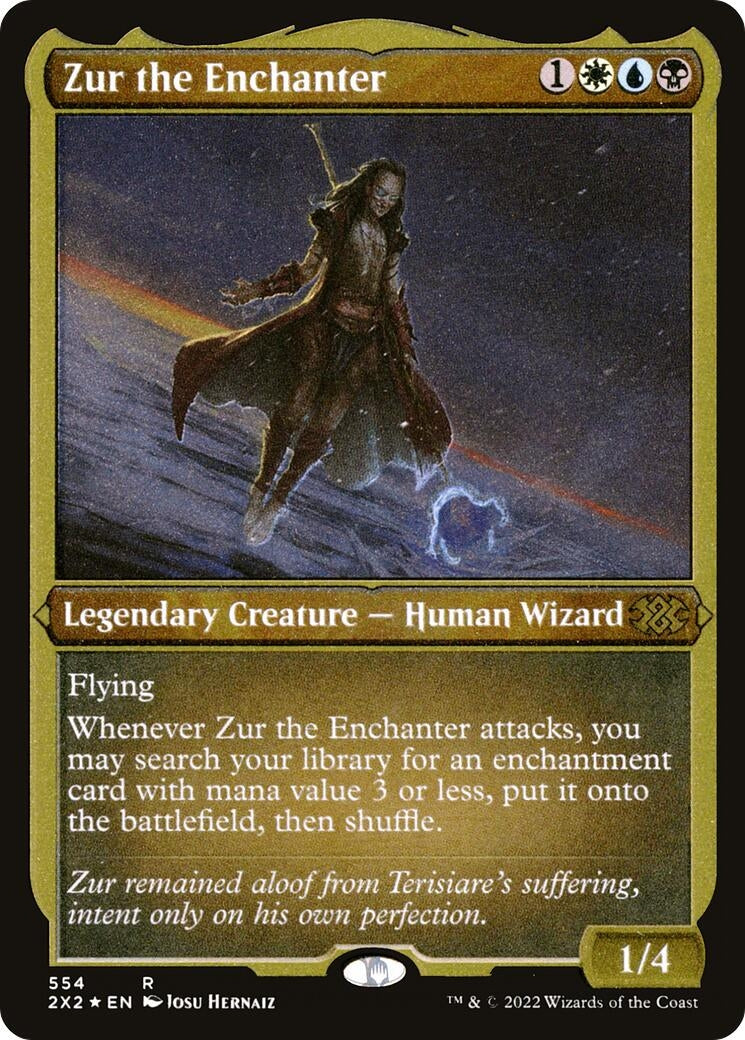 Zur the Enchanter (Foil Etched) (554) [2X2] - MTG Single