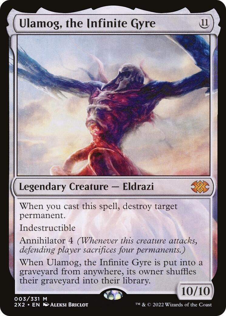 Ulamog the Infinite Gyre (3) [2X2] - MTG Single