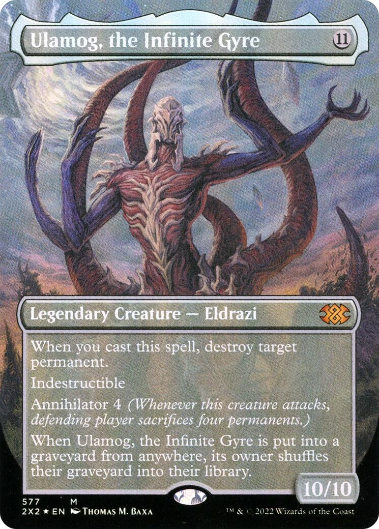 Ulamog the Infinite Gyre (Textured Foil) (577) [2X2] - MTG Single