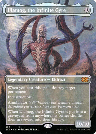 Ulamog the Infinite Gyre (Textured Foil) (577) [2X2] - MTG Single